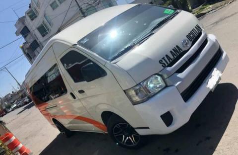 Roban otra camioneta colectiva en la región centro del estado