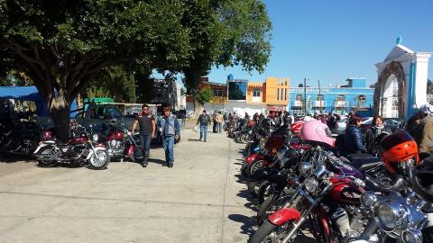 Con gran éxito motociclistas de Tlaxcala, realizan la “primera rodada del año” imagen 1