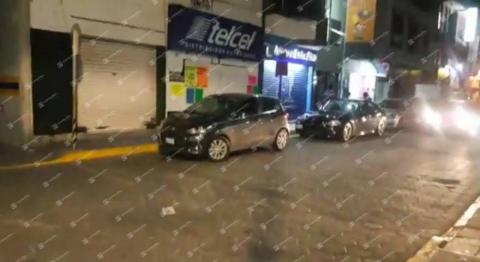 Asaltan tienda de celulares a dos calles de la comandancia de Chiautempan