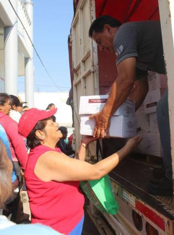 SEDIF entrega despensas a beneficiarios de Tepetitla imagen 3