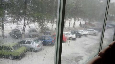 Granizada azota la capital tlaxcalteca imagen 5
