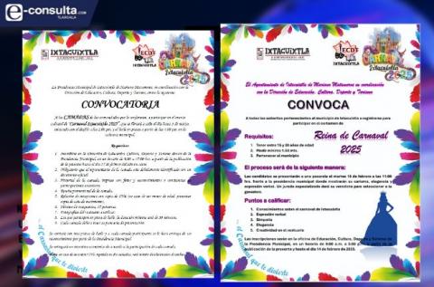 Ixtacuixtla se prepara para el Carnaval 2025 imagen 1