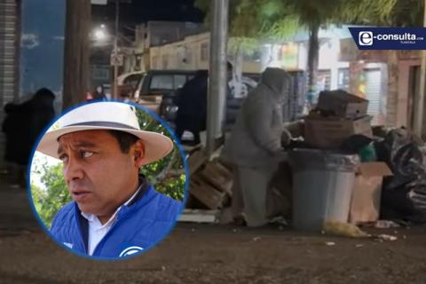 Apizaco, un pueblo sin ley: La basura invade las calles y la gente se pitorrea de Rivera
