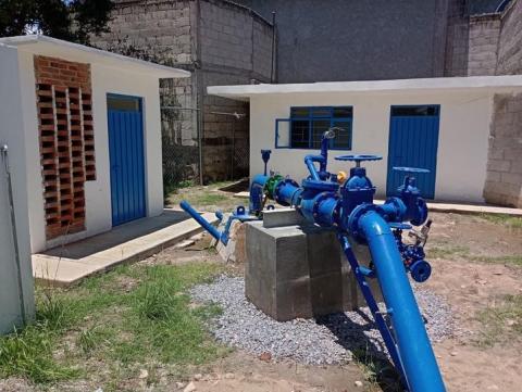 San Lucas Cuauhtelulpan cuenta ahora con un servicio más eficiente de agua potable
