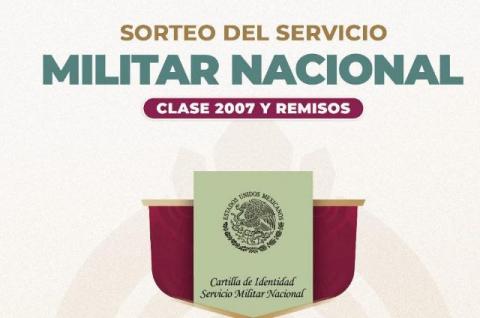 Sorteo del Servicio Militar Nacional para la clase 2007 y remisos tendrá sede el Ayuntamiento de Tlaxcala