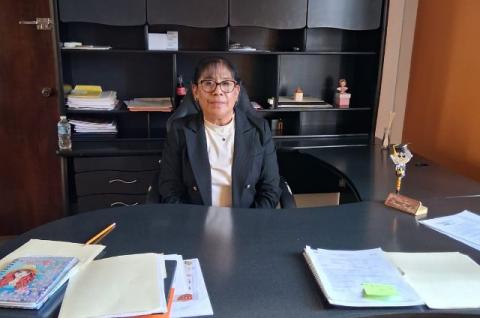 Mi compromiso con el Magisterio es defender sus derechos: Teresa Meneses