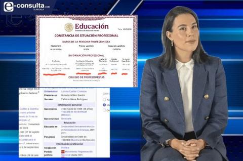 Josefina Rodríguez Zamora, Secretaria de Turismo, falseó su maestría y diplomado, engañando a la Presidenta Sheinbaum, al país y al pueblo de Tlaxcala