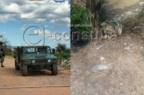 Encuentran hombre encobijado en San Pablo del Monte; estaba en un jaguey