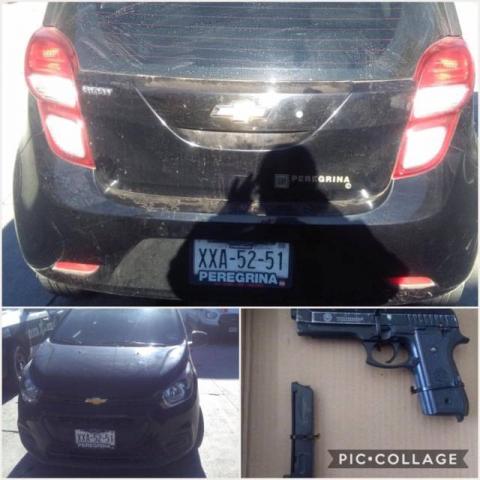 Asegura la CES a dos personas en San Juan Totolac