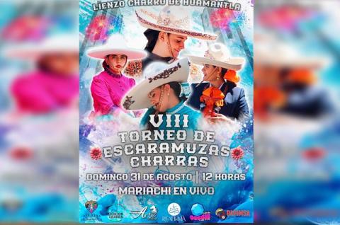 Se realizará el VIII Torneo de Escaramuzas Charras en Huamantla como parte del cierre de la Feria Internacional del Arte Efímero y la Dalia 2025