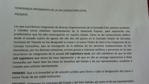 Exige sociedad civil dar solución a la designación del próximo ombudsman