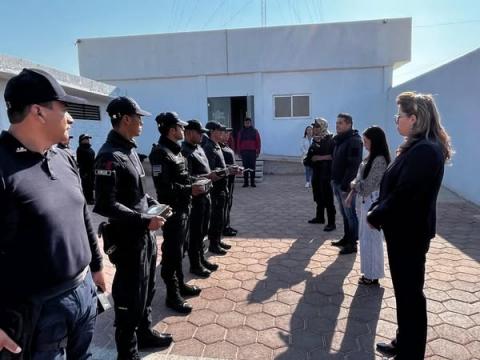 Entrega de Radios a Seguridad Pública en Atlangatepec
