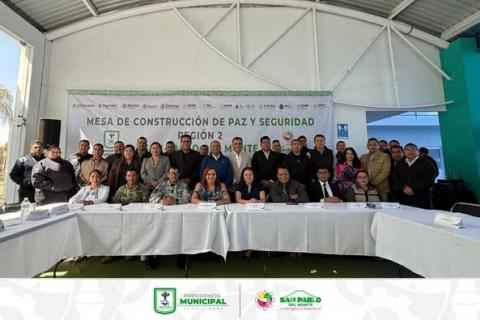 Mesa de Construcción de Paz y Seguridad, Región 2 San Pablo del Monte imagen 1