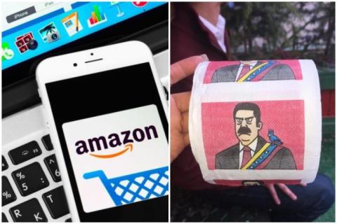 Amazon ponen a la venta el nuevo papel higiénico con la cara de Nicolás Maduro