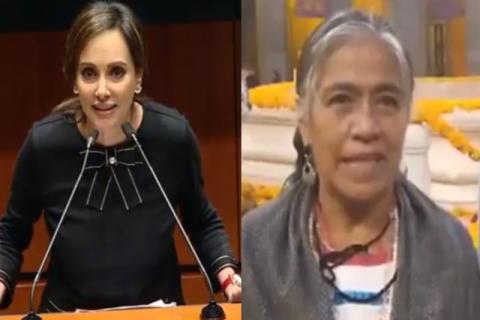 Indígena que hizo limpia a AMLO responde a Lilly Téllez por calificar ritual como ignorante