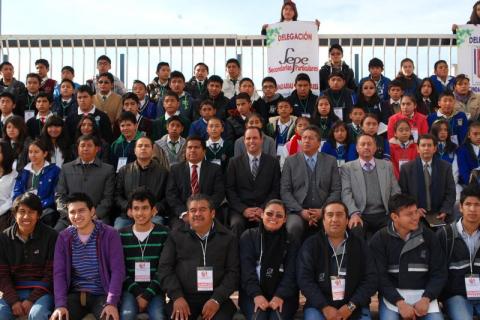 Asiste alcalde de Apizaco a la inauguración de la XIV olimpiada estatal de matemáticas imagen 2