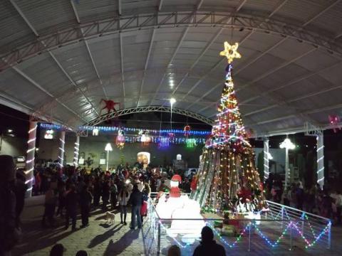 Alcalde fomenta los valores de la navidad con el encendido del Árbol imagen 3