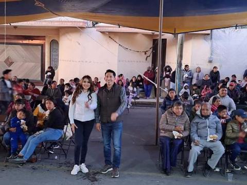 Karen Massiel y Miguel Águila fuertes impulsores de la 4T en el sur