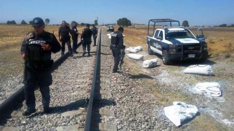 Recupera CES mercancía robada del tren en Apizaco imagen 1