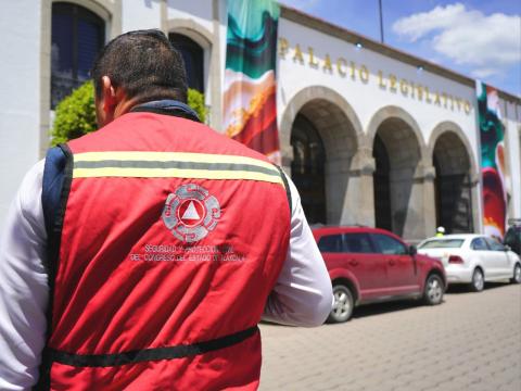Realiza Congreso del Estado Segundo Simulacro 2025 imagen 1