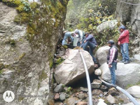 Realizan reparaciones en el encauzamiento del agua rodada de la Malintzi imagen 1