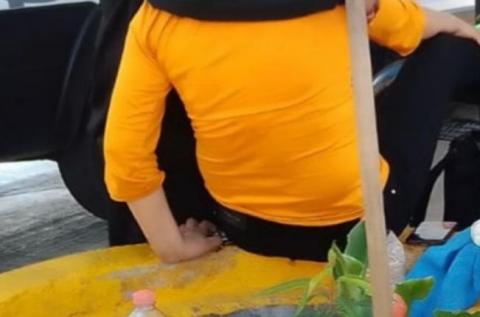 Mujer enfrenta a ladrón en Natívitas y le meten un balazo en el pie