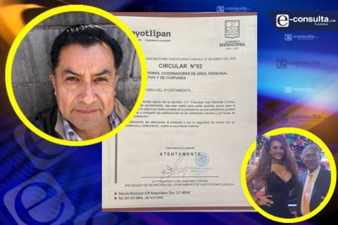 Carga bolsas del presidente se autonombra secretario de ayuntamientos en Hueyotlipan