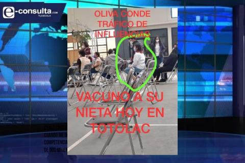 Se agandallan vacuna para joven de 21 años de edad