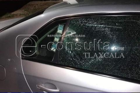 Lanzan piedras en carretera Apizaco-Tlaxcala para intentar asaltar