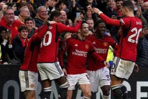 El legendario club de fútbol Manchester United
