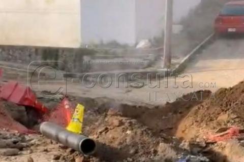 Fuerte fuga de gas se reporta sobre la calle Independencia en Ocotlán