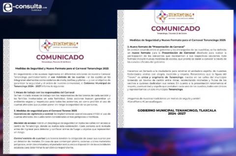 Exhortan a carnavaleros de Tenancingo a evitar actos de violencia