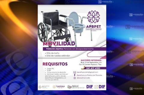 DIF Municipal de Texoloc abre convocatoria para aparatos funcionales