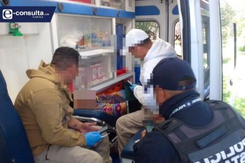 Sujeto se mete un pl#m4z# cuando manipulaba una p1st0l4, en Tetla