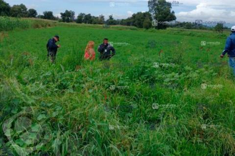 Secuestran a mujer y la liberan más tarde en terrenos de labor de Tepetitla