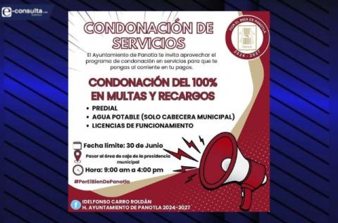 Panotla pide a la ciudadanía aprovechar últimos días para ponerse al corriente en pagos municipales