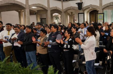 Vicente Morales Pérez fortalece el liderazgo ciudadano con Taller de Oratoria