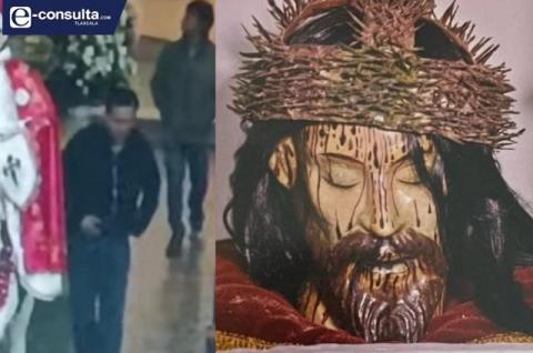 Santiago Apóstol se queda sin cabeza; ladrones roban en una iglesia de Nativitas