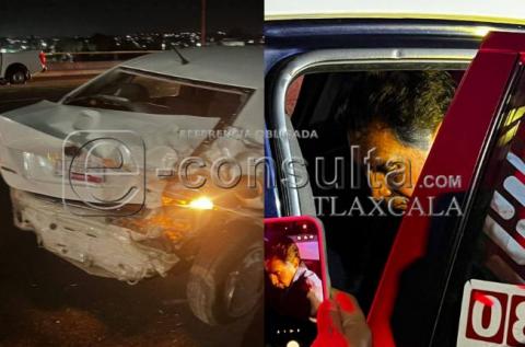 Ahora fue el director de Gobernación de Zacatelco quien ocasionó accidente en estado de ebriedad