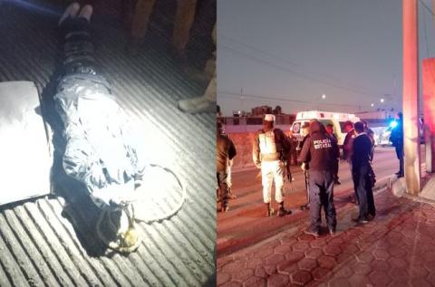 Actuación inmediata evita desinformación tras colocación de objeto en puente peatonal