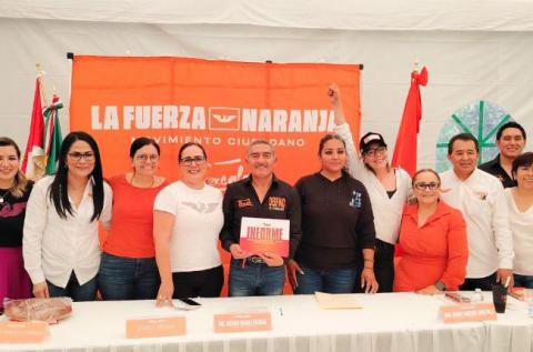 Delfino Suárez “El Changuito” impulsó la unidad en el Consejo Estatal de MC