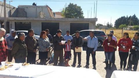Rinden protesta delegados de barrios y colonias de Tlaltelulco imagen 1