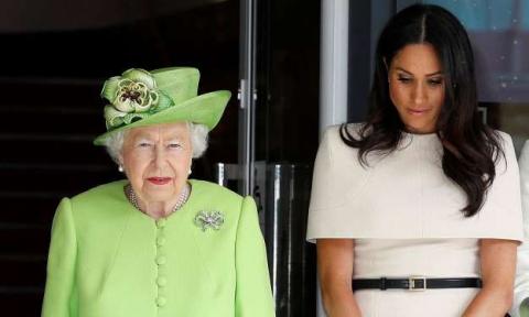 Meghan Markle es humillada por la Reina Isabel II al negarse posar con ella