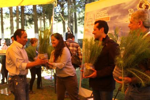 Entrega Orlando Santacruz 20 mil Árboles a municipios de Tlaxcala imagen 2