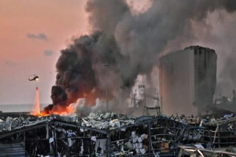 Aseguran que la explosión en Beirut fue un atentado