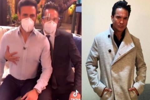 Se burla Kuno Becker de Vicente Fernández con parodia con tocamientos indebidos