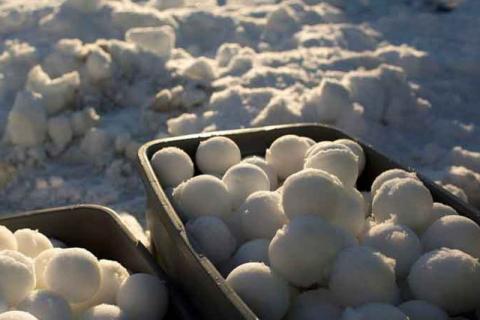 Tiktokers demuestran nieve falsa en Texas