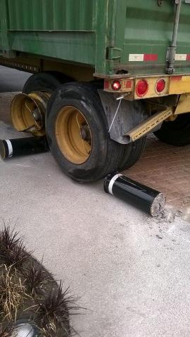 Son constantes los accidentes en la rotonda de la maquinita imagen 1