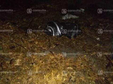 Encuentran cuerpo embolsado en Panotla
