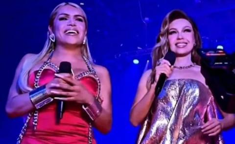 La Wendy Guevara ahora ya se codea con famosos como Thalia